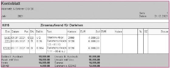 Buchungstrainer: Ü 4.10 | H5 Exercise