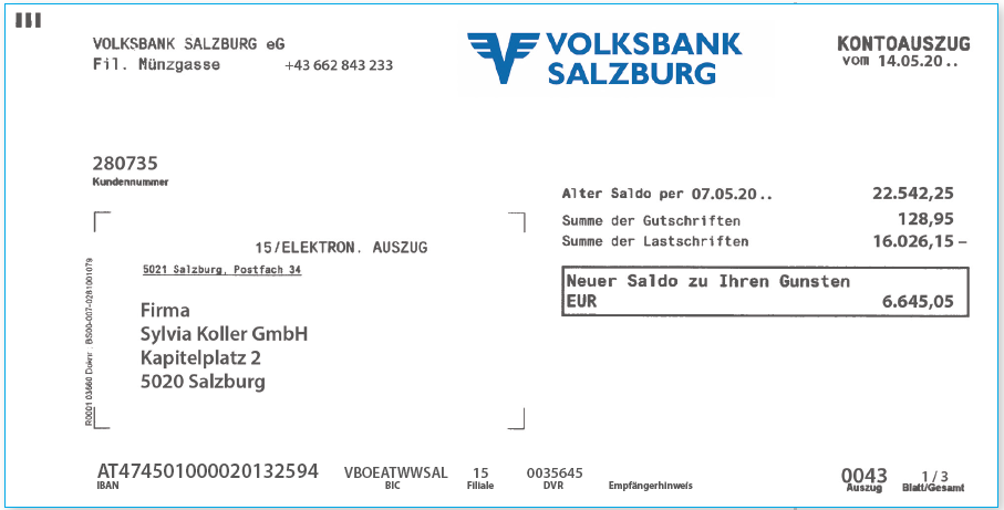 Ü 9.42 Belegbearbeitung (Nummerierung und Verbuchung von Belegen ...